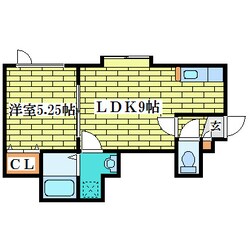 里塚中央 徒歩2分 2階の物件間取画像